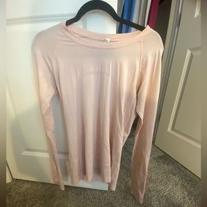 Strawberry pink Lululemon swiftly tech long sleeve size 8
